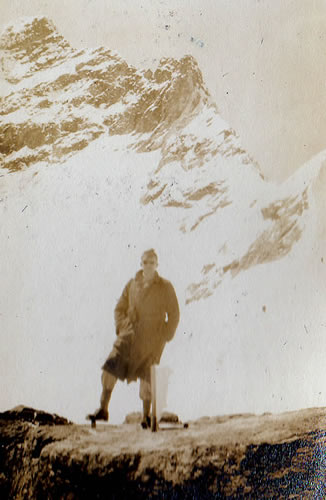 Jim on precipice